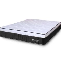 Colchão Queen Molas Ensacadas Intermediário Firme de Pillow Espuma D45 158x198X26 BF Colchões
