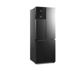 Geladeira Electrolux French Door IM7B Frost Free com Tecnologia Inverter, Efficient AutoSense 480L - Black Inox Look