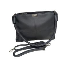 Bolsa Feminina Transversal Tiracolo Preto Al2470pt