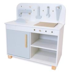 Bancada de Ferramentas Oficina Infantil - Eita Casa Perfeita, Cinza