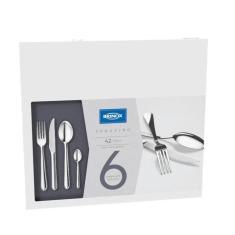 Faqueiro Bellagio Com 42 Peças Em Aço Inox Brinox