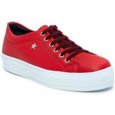 Tênis Feminino Casual Conforto Fechamento Elastico StarFox-Feminino