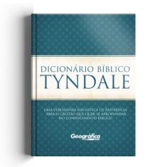 Dicionário Bíblico Tyndale Capa Dura - Azul