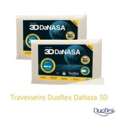 Kit 2 Travesseiros Com Maior Sustentação - 3D Nasa Alto - Duoflex