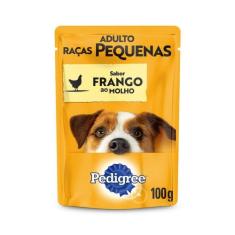 Ração Úmida Pedigree Sachê Frango ao Molho para Cães Adultos de Raças 