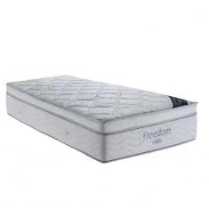 Colchão Solteiro Molas Ensacadas Freedom Superpocket Ortobom 32cmx88cm