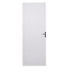 Porta de Alumínio Lambri 210x80cm Integral Glass Astra