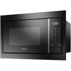 Micro-ondas Brastemp 32L de Embutir Preto - BM146AE, Preto, 110V