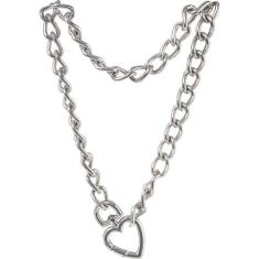 Colar Coração Níquel