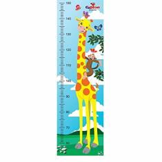 Régua Animada para Medição de Altura - Girafa - Ciabrink