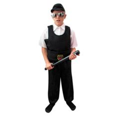 Fantasia Policial Infantil De Menino Profissão Segurança Bope FBI Uniforme Festa Aniversario Carnaval Halloween Cosplay