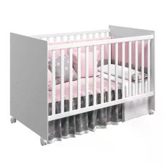 Berço Mel Branco Fosco - Reller Móveis Branco Fosco