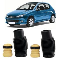 Batente e Coifa Peugeot 206 Dianteiro 1998 Até 2010 O Par - Impacto Re