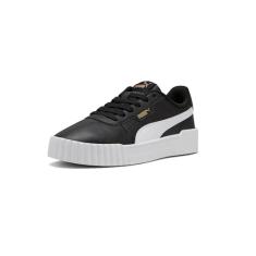 Puma Tênis feminino Carina 3.0, Puma Preto-puma branco-puma dourado, 35