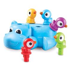 Recursos de aprendizagem de brinquedos para motores finos Huey The Fine Motor Hippo