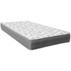 Cama Box Baú Marrom E Colchão Iso100 Espuma D33 Solteiro Ortobom