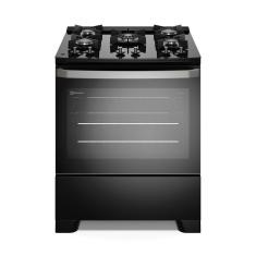 Fogão de Piso Electrolux 05 Bocas Efficient Mesa de Vidro, Grades Individuais de Ferro Fundido - FE5GB