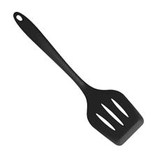 Espatula Vazada De Silicone Preto