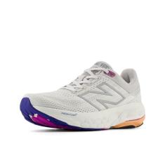 New Balance Fresh Foam X 860 V14 Tênis de corrida feminino, Matéria cinza/cobre/prata metálica, 34