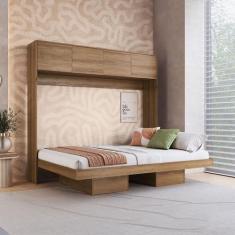 Cama Casal Hanover Articulável Horizontal 4 Portas Mel - Art In Móveis