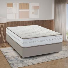 Colchão Casal Molas Ensacadas Blanc 138x188x31cm Herval Branco