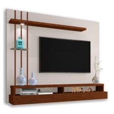Painel Suspenso Eros Sala Tv Até 55 Polegadas C/ Iluminacao