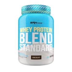Whey Protein Blend Standard 900g BRN Foods - Sabor Chocolate