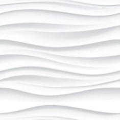 Papel de Parede Adesivo Efeito Gesso 3d Ondas Dunas 18m
