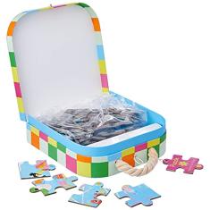 Kroom Quebra-Cabeça Na Maletinha Pipas No Céu Colorido