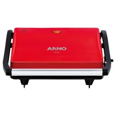 Grill Arno Compact Uno, Capacidade De 2 Hamburgueres, 760W, Vermelho - 110V