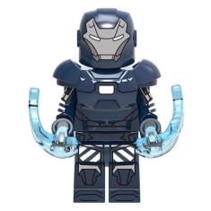 Boneco Blocos De Montar Homem De Ferro Armadura Mark Mk38
