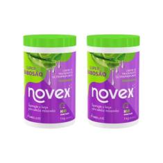 Creme De Tratamento Novex 1Kg Super Babosao - Kit Com 2Un