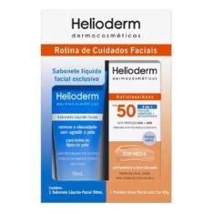Kit Sabonete Facial + Protetor Solar Com Cor Média Fps50 - Kley Hertz