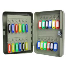 Porta Chaves Claviculário 48 Chaves Com Chaveiros Idenficadores