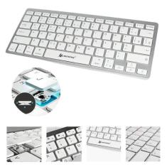 Teclado Sem Fio Bluetooth Padrão Abnt Design Elegante - Peining