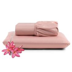 Jogo De Lençol Primor Solteiro 2 Peças Percal 400 Fios Ponto Palito - 