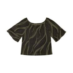 Blusa Feminina Ciganinha Rovitex Verde-Feminino