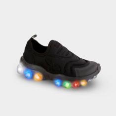 Tênis Infantil Com Led Anatômico Roller Celebration Escolar Passeio Sair Divertido-Masculino