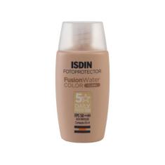 ISDIN Protetor Solar Facial Fusion Water Magic Color FPS50, Claro, 50m