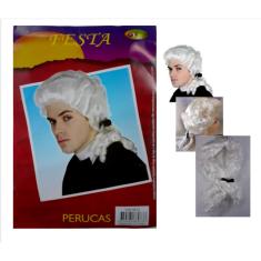 Fantasia Peruca Luiz XV Cosplay Festas E Eventos