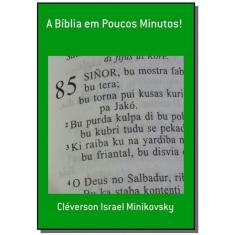 A Biblia Em Poucos Minutos!
