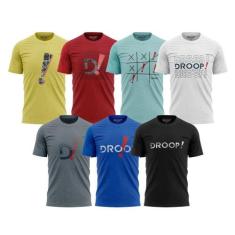 Kit 10 Camisa Camiseta Blusa Masculina Droop!