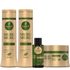 Kit Murumuru Shampoo, Condicionador E Máscara Manteiga 300G/Ml + Seiva