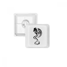Dragon Animal Art Grain Outline Teclado mecânico PBT Kit de atualização para jogos
