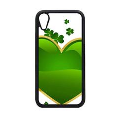 Capa para iPhone XR Clover Heart Ireland St. Patrick's Day para proteção de telefone Apple