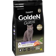 Ração Seca PremieR Pet Golden Gatos Adultos Salmão - 3 Kg