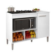 Balcão Cozinha para Cooktop Madri com 1 Porta
