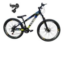 Bicicleta Aro 26 Vikingx Tuff 25 Cambio Shimano Traseiro 21v Mtb Freer