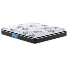 Colchão Queen Espuma D33 Guarda Costas Premium Extra Firme Pillow Top Black (158x198x24) - Probel