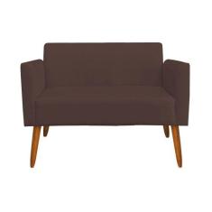 Namoradeira Marisa Suede Marrom - D'ROSSI